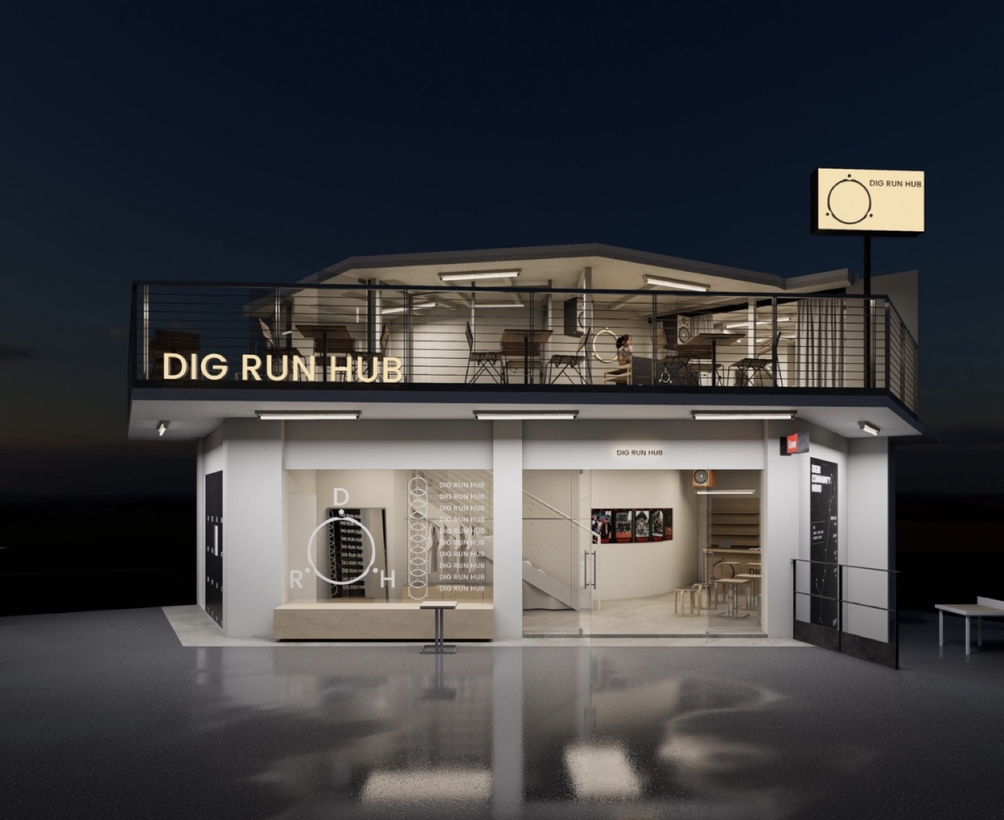 DIG RUN HUB — Any Pace, One Place